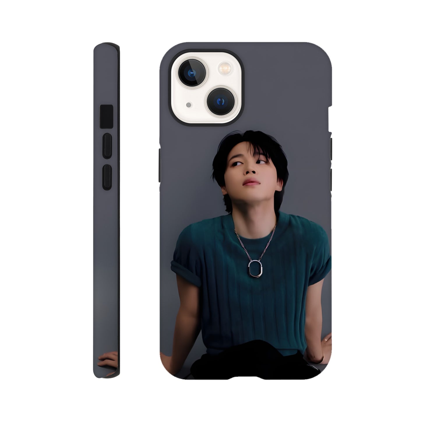 Aesthetic BTS Jimin protective iPhone case with tough build