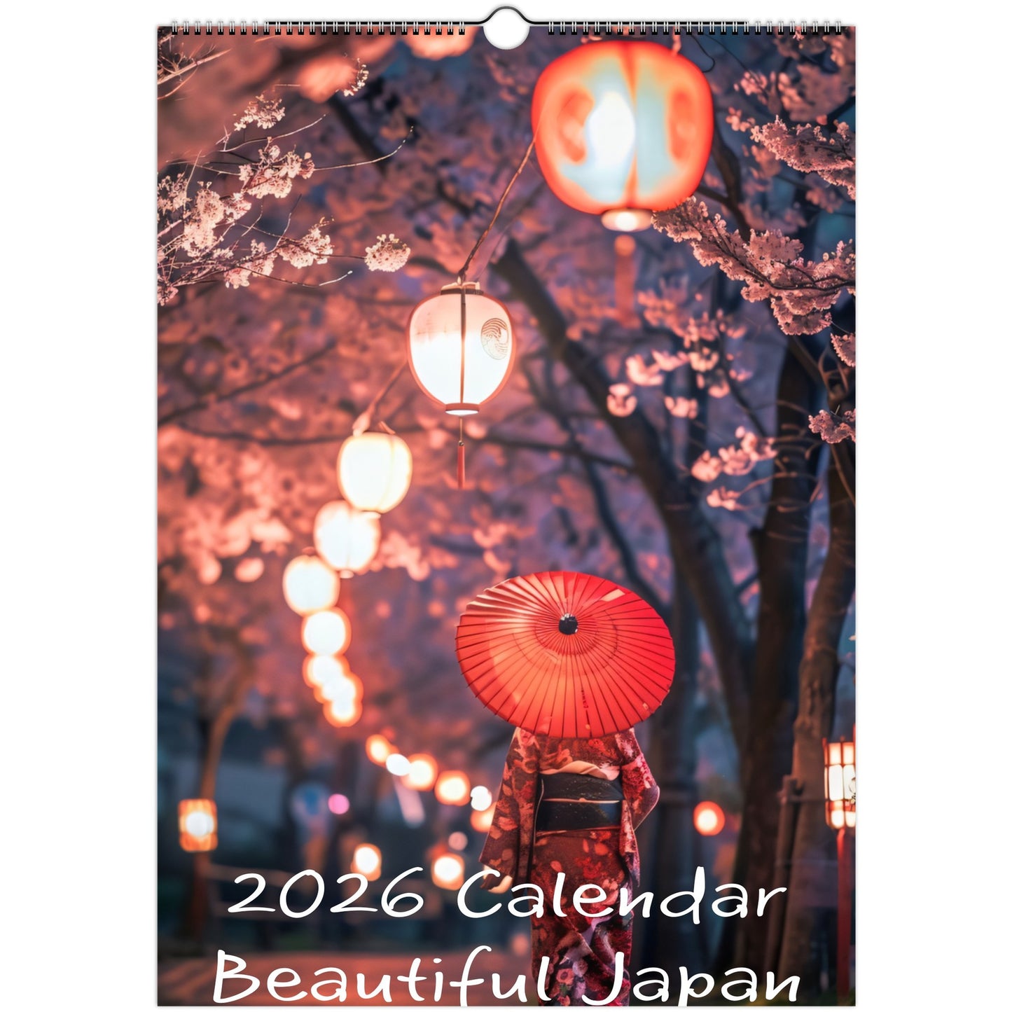 Beautiful Japan Front Cover 2026 calendar page