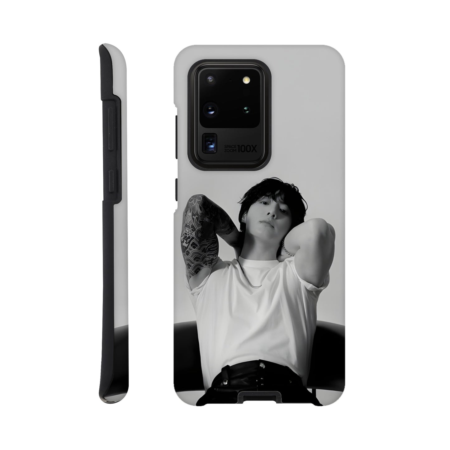 Jungkook Samsung tough case with impact‑resistant dual‑layer build