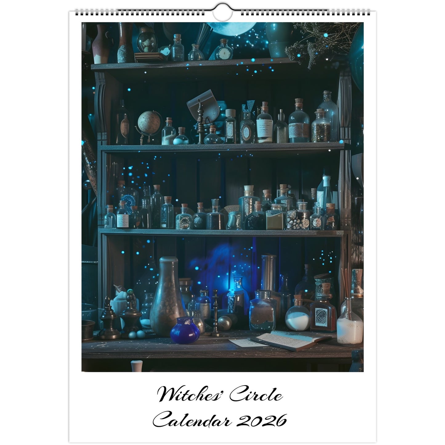 Witches’ Circle 2026 A3 wall calendar front cover