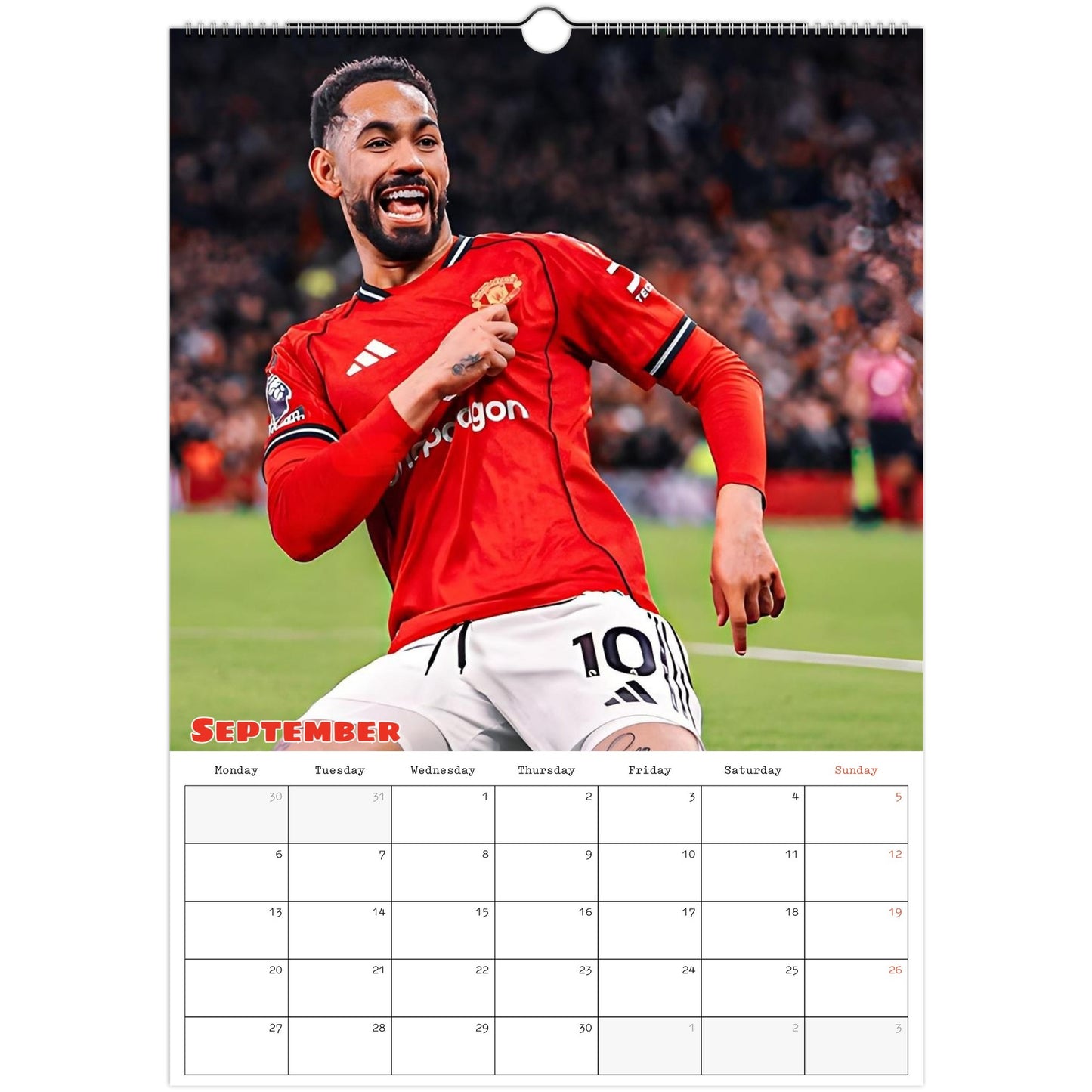 Manchester United September page 