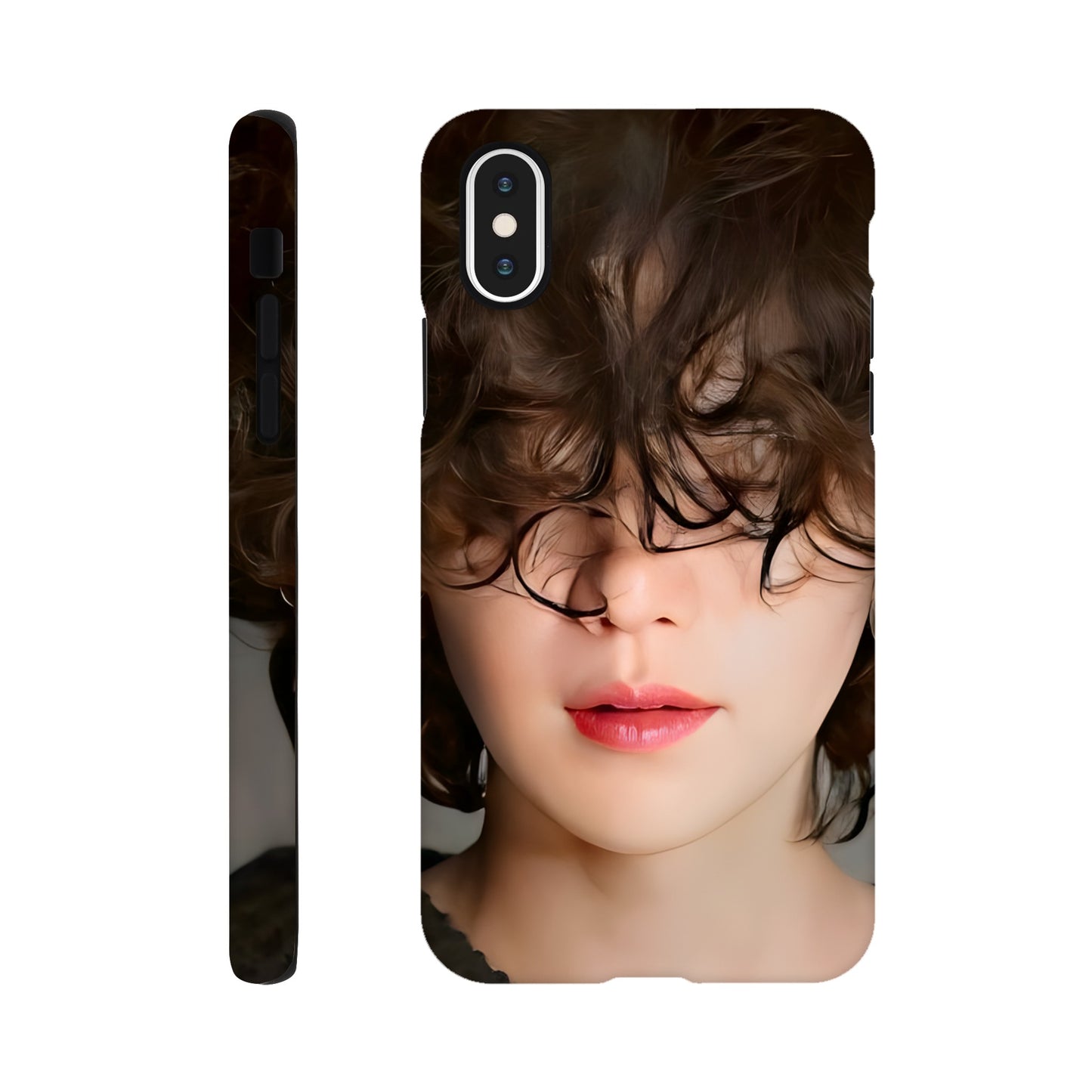 Stylish Yoongi iPhone tough case for BTS fans