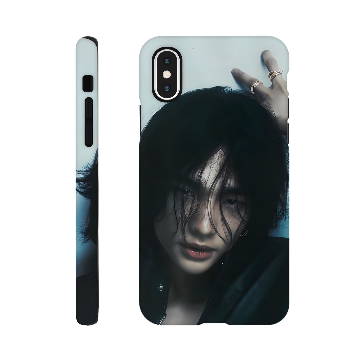 Stray Kids Hyunjin tough case for secure phone protection