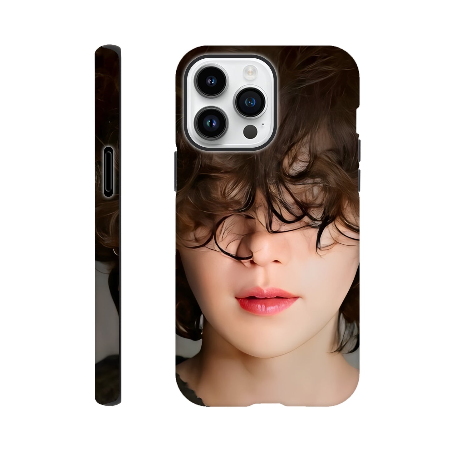 BTS Yoongi iPhone tough case with reinforced dual‑layer defence