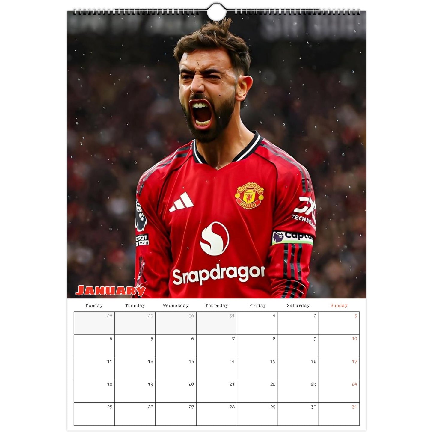 Manchester United January page 