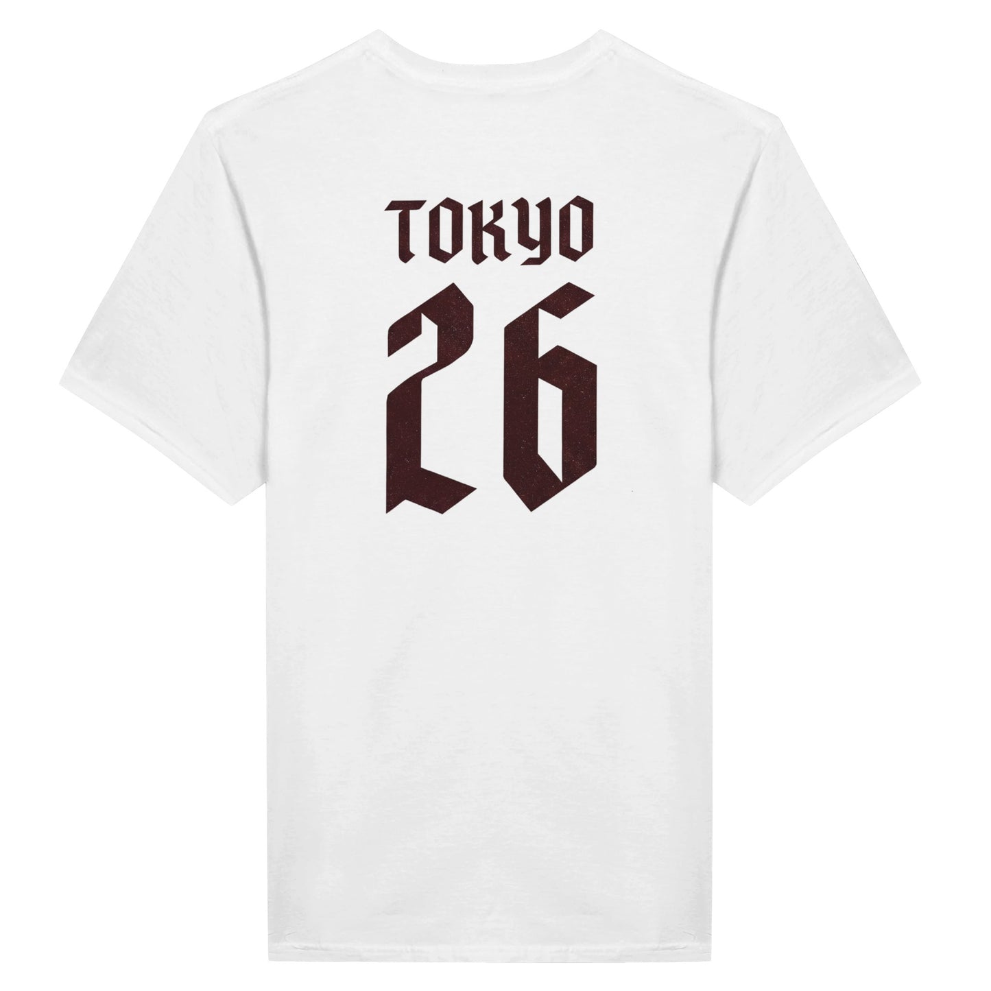 BTS Tokyo 26 front and back print tee