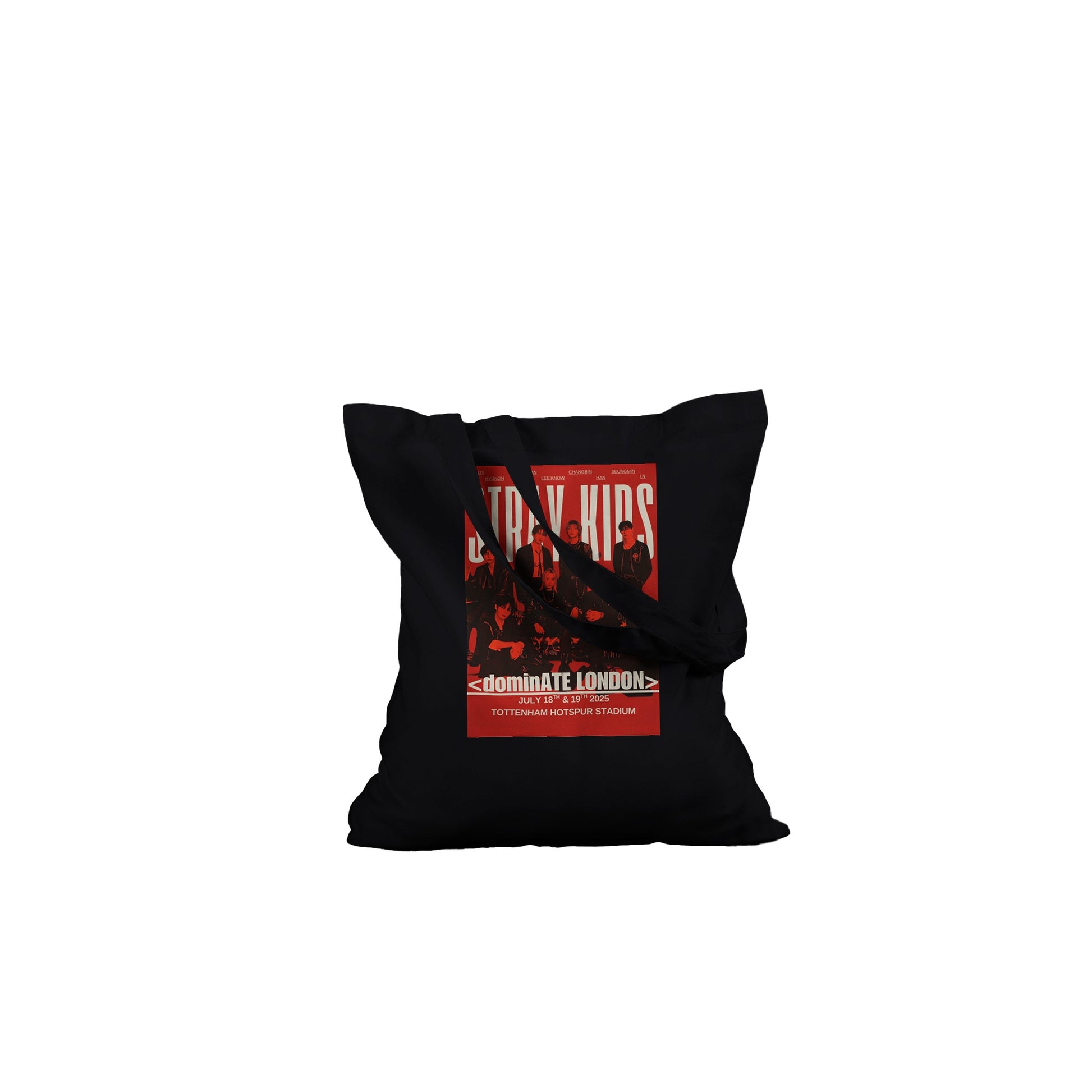 Stray Kids London tour canvas tote