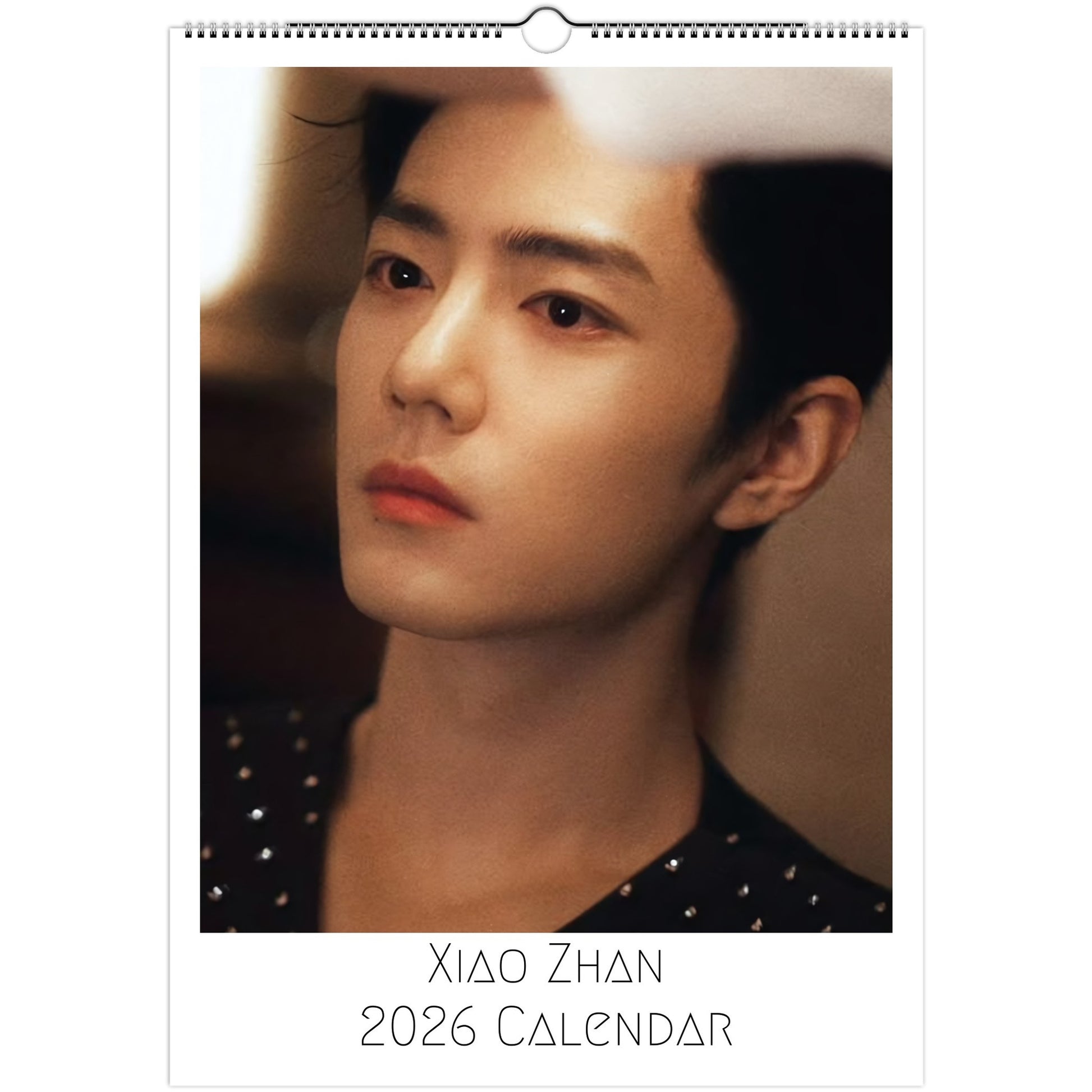 Xiao Zhan 2026 A3 wall calendar front cover