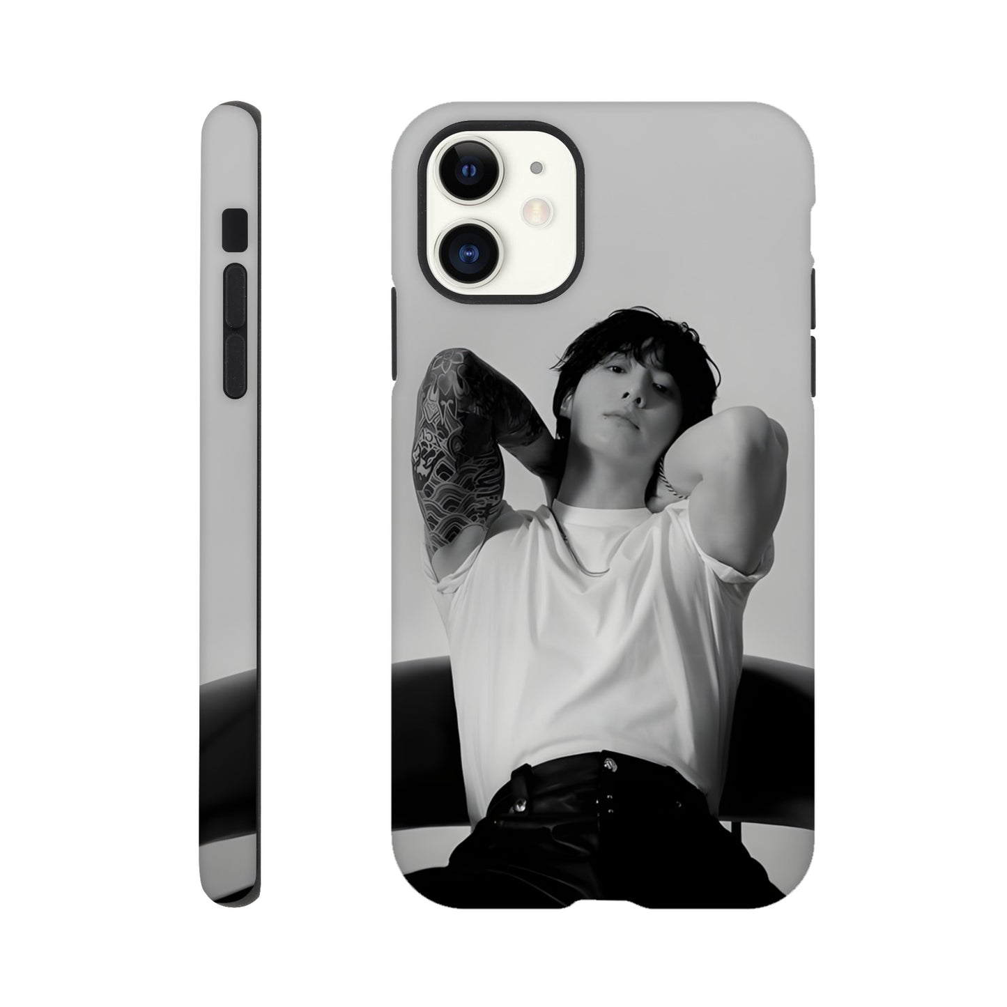 Jungkook iPhone tough case with glossy premium finish