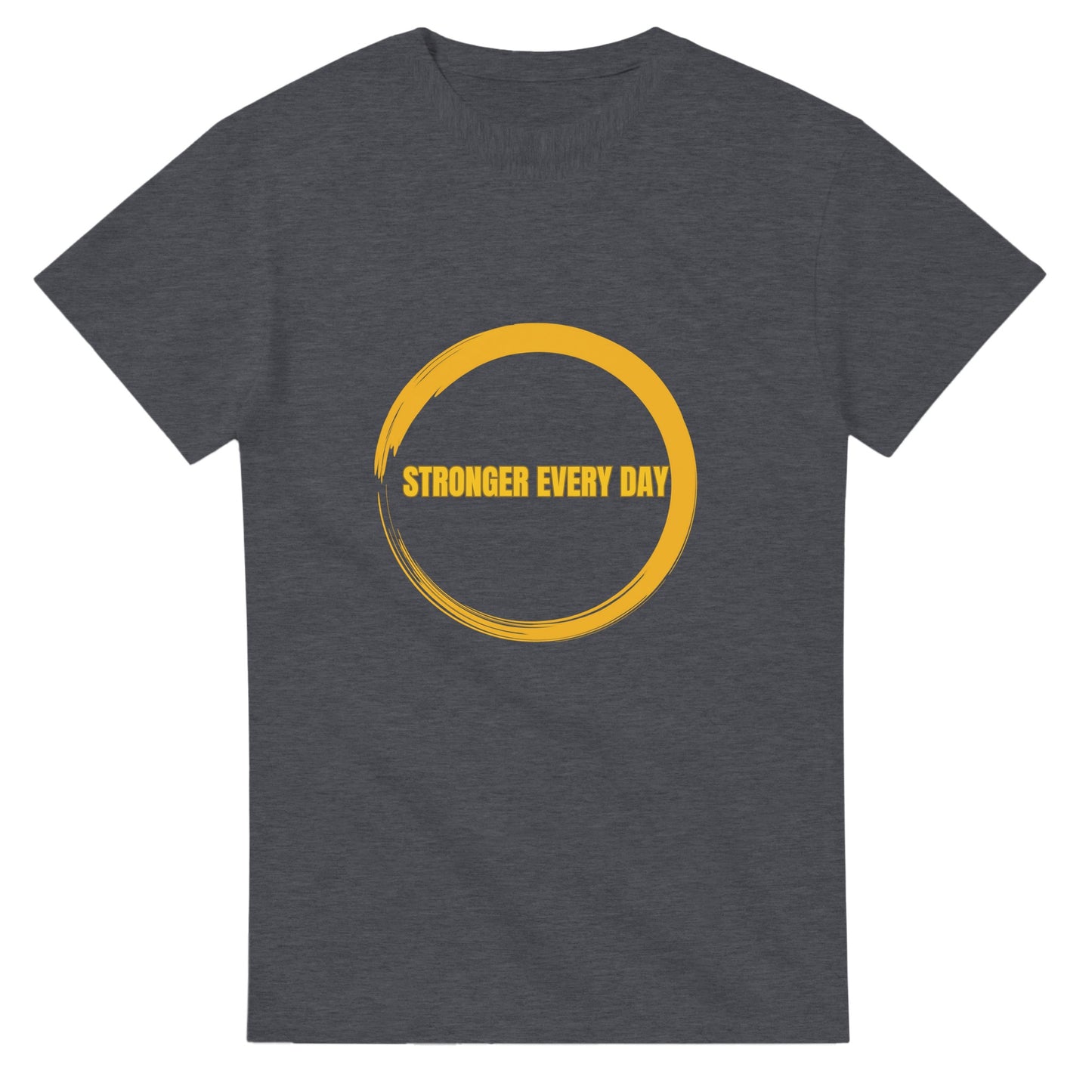 Motivational cotton T‑shirt for strength and self‑improvement lovers