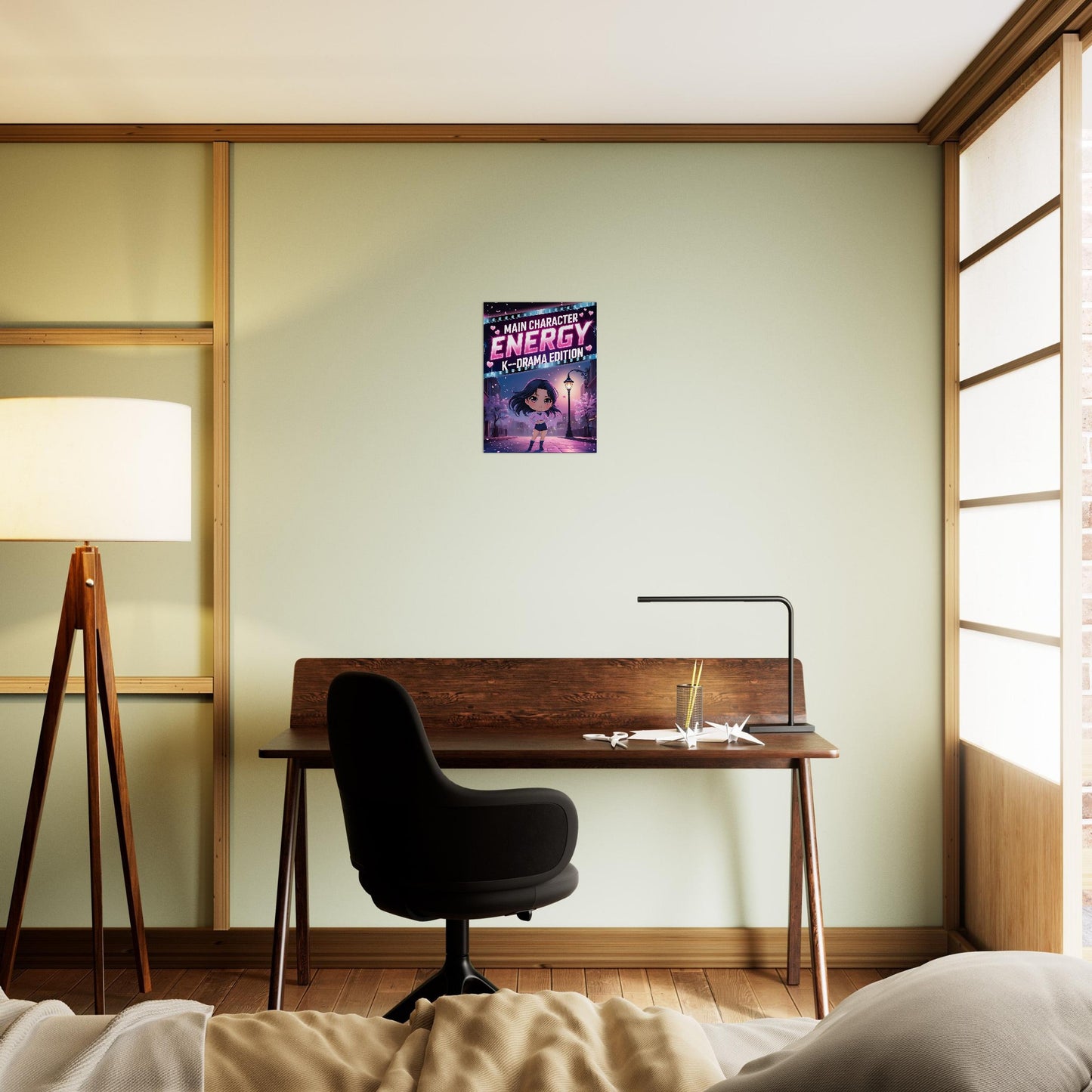 Main Character Energy K‑Drama wall art
