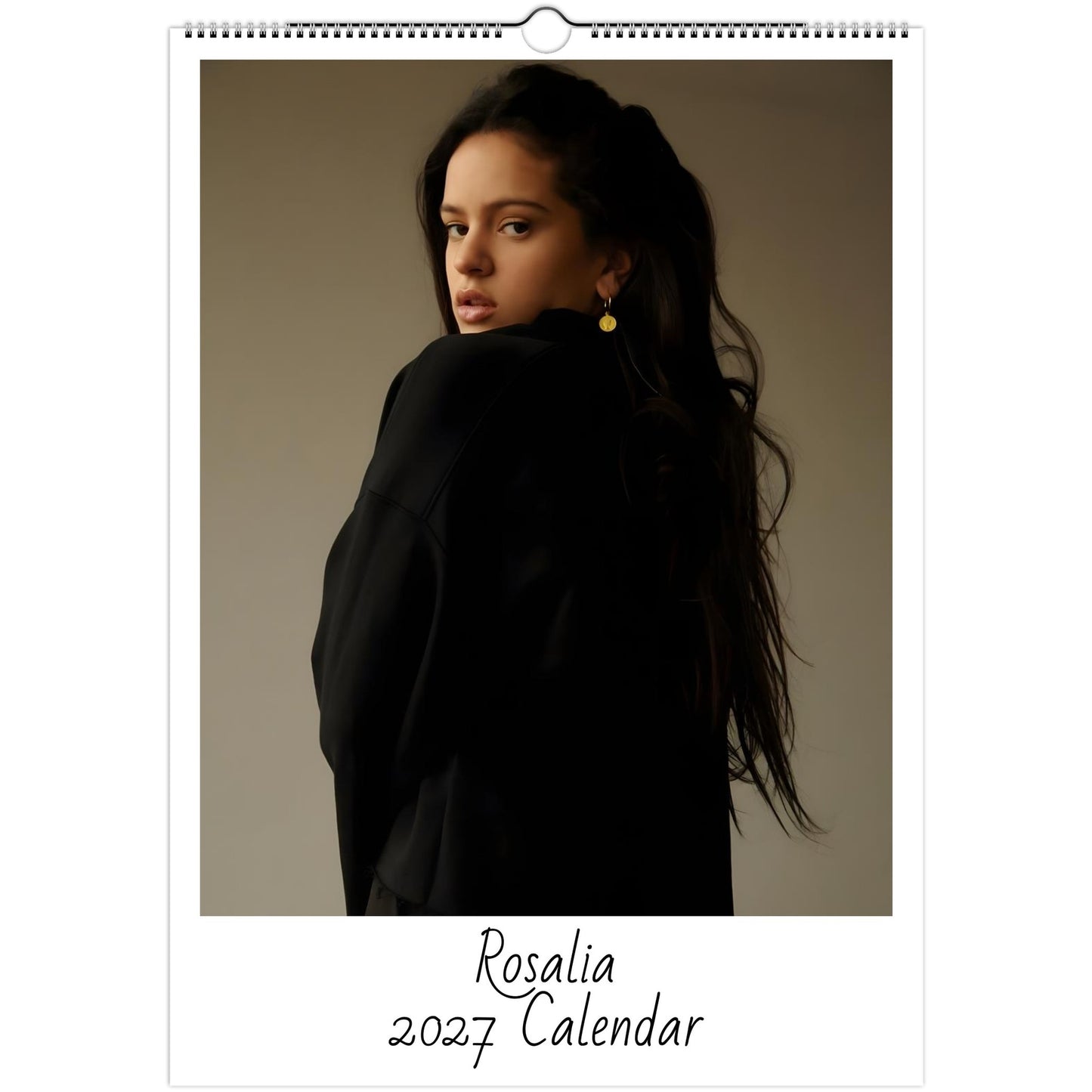 Rosalía 2027 calendar cover
