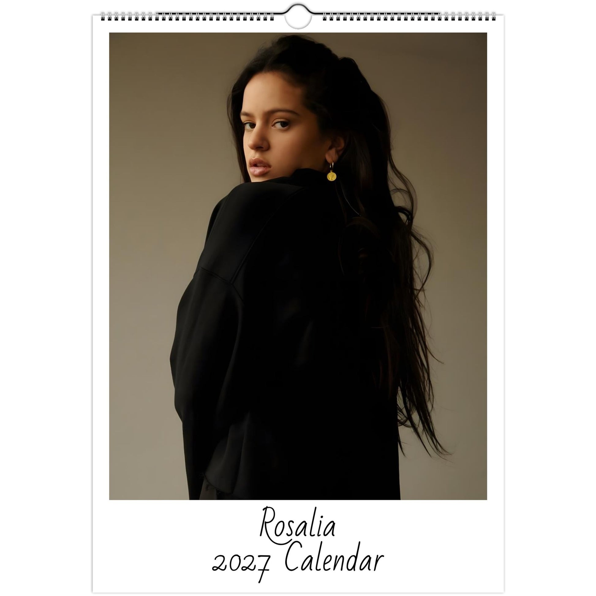 Rosalía 2027 calendar cover