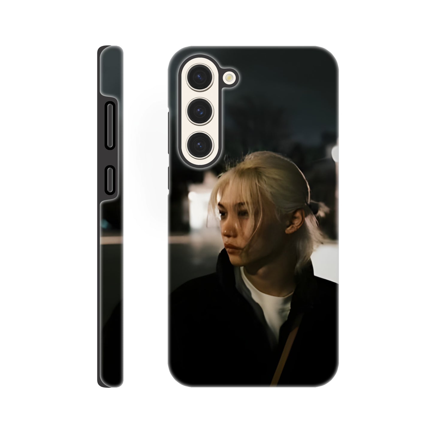 Felix Stray Kids Samsung tough case with dual‑layer protection