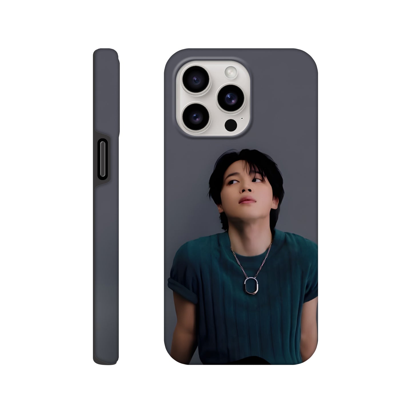 Jimin tough iPhone case for stylish K‑pop protection