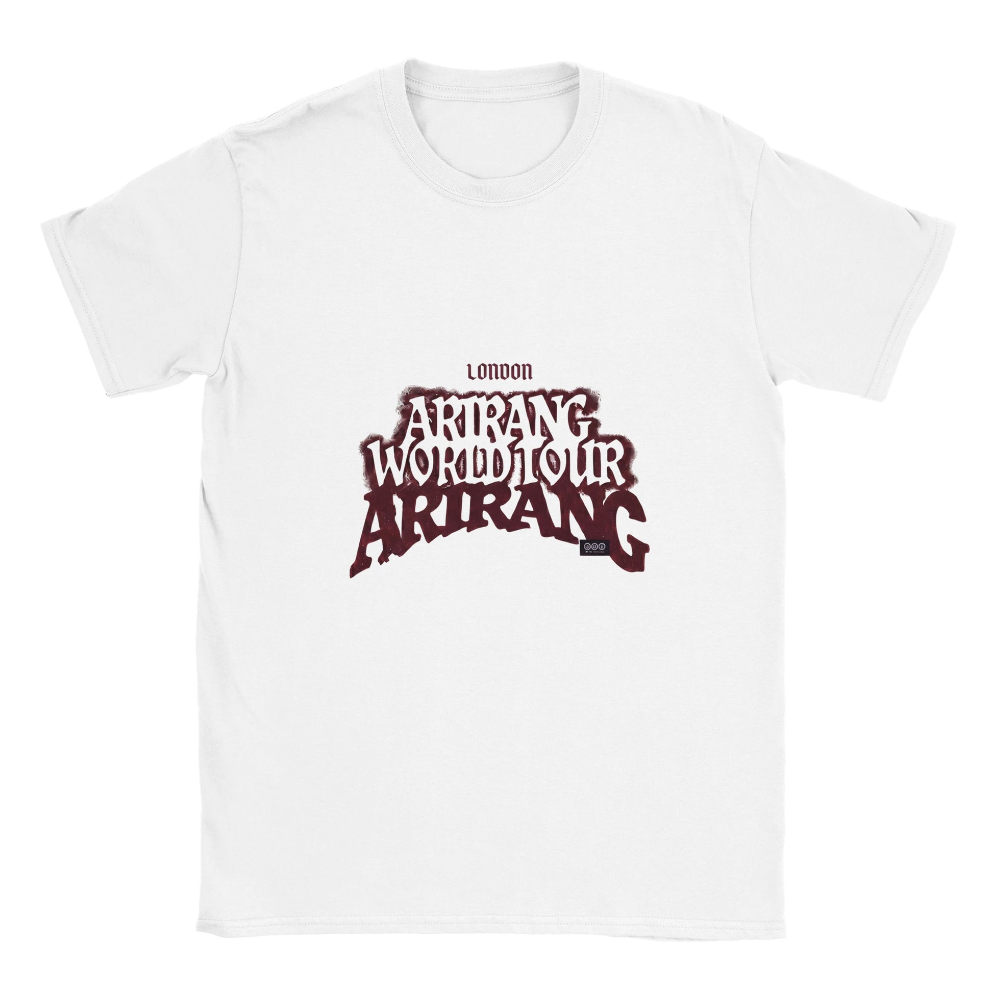 White BTS Arirang 2026 London 26 t‑shirt
