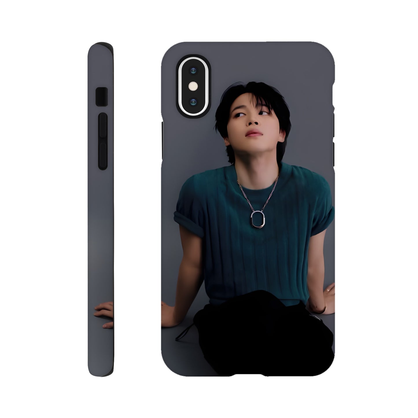 Protective BTS Jimin case with snug iPhone fit