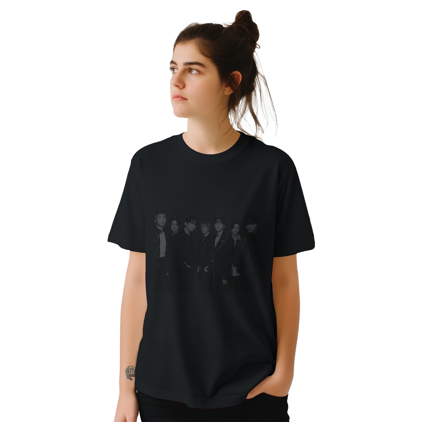 Black BTS ARIRANG unisex merch top