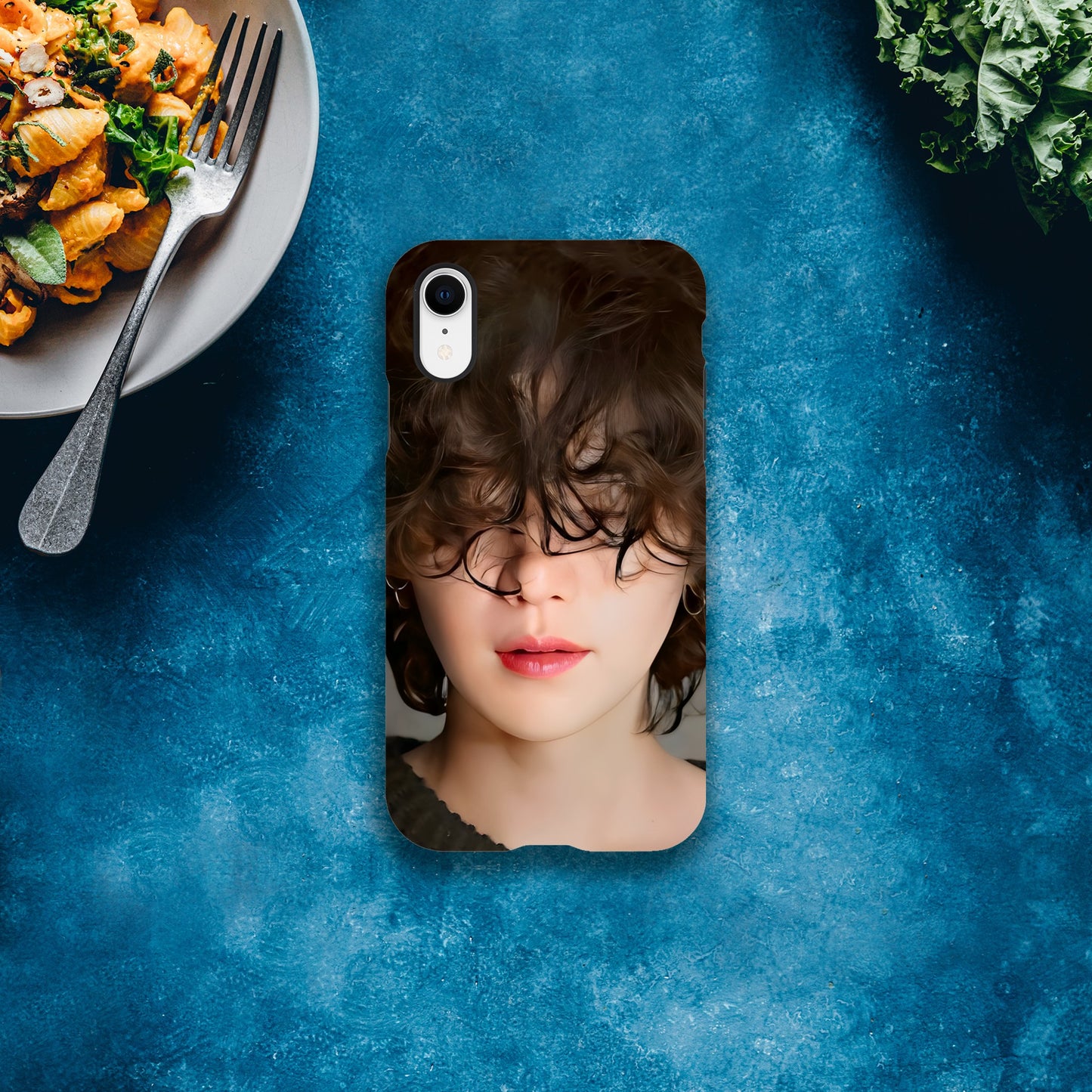 Yoongi iPhone case featuring bold K‑pop artwork and dual‑layer defence