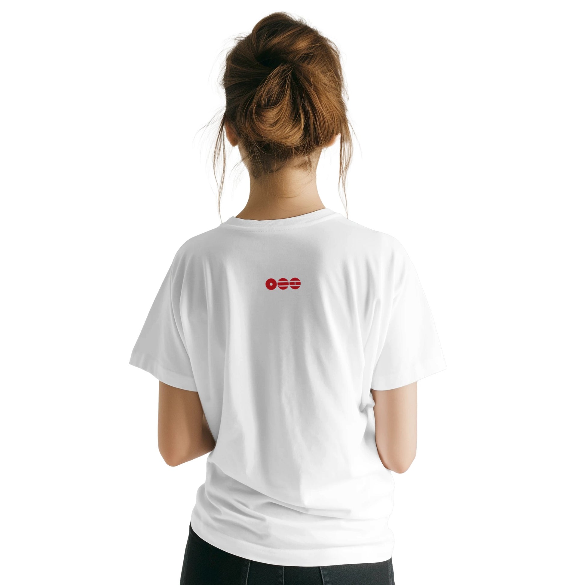 Minimalist BTS white tour tee