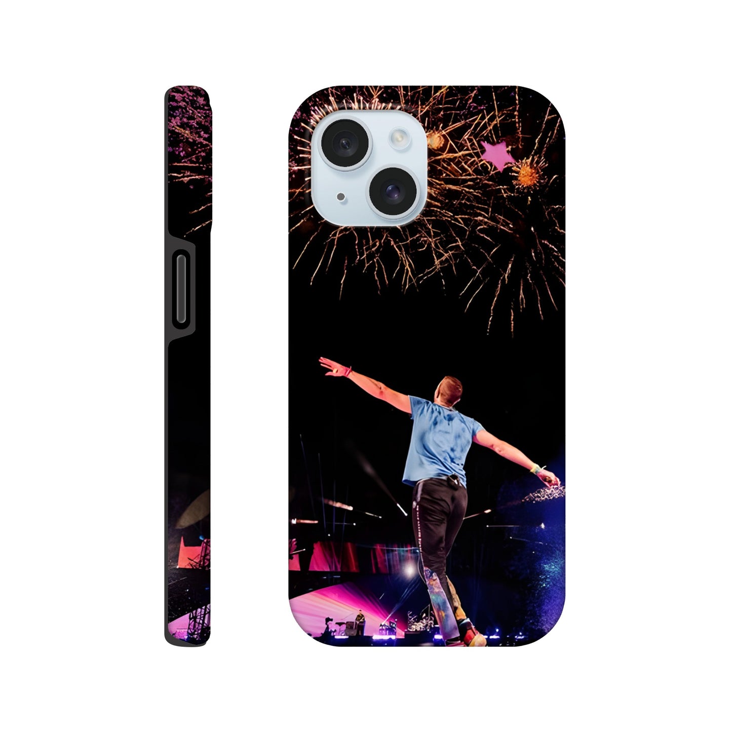 Coldplay protective iPhone case with sturdy dual‑layer build
