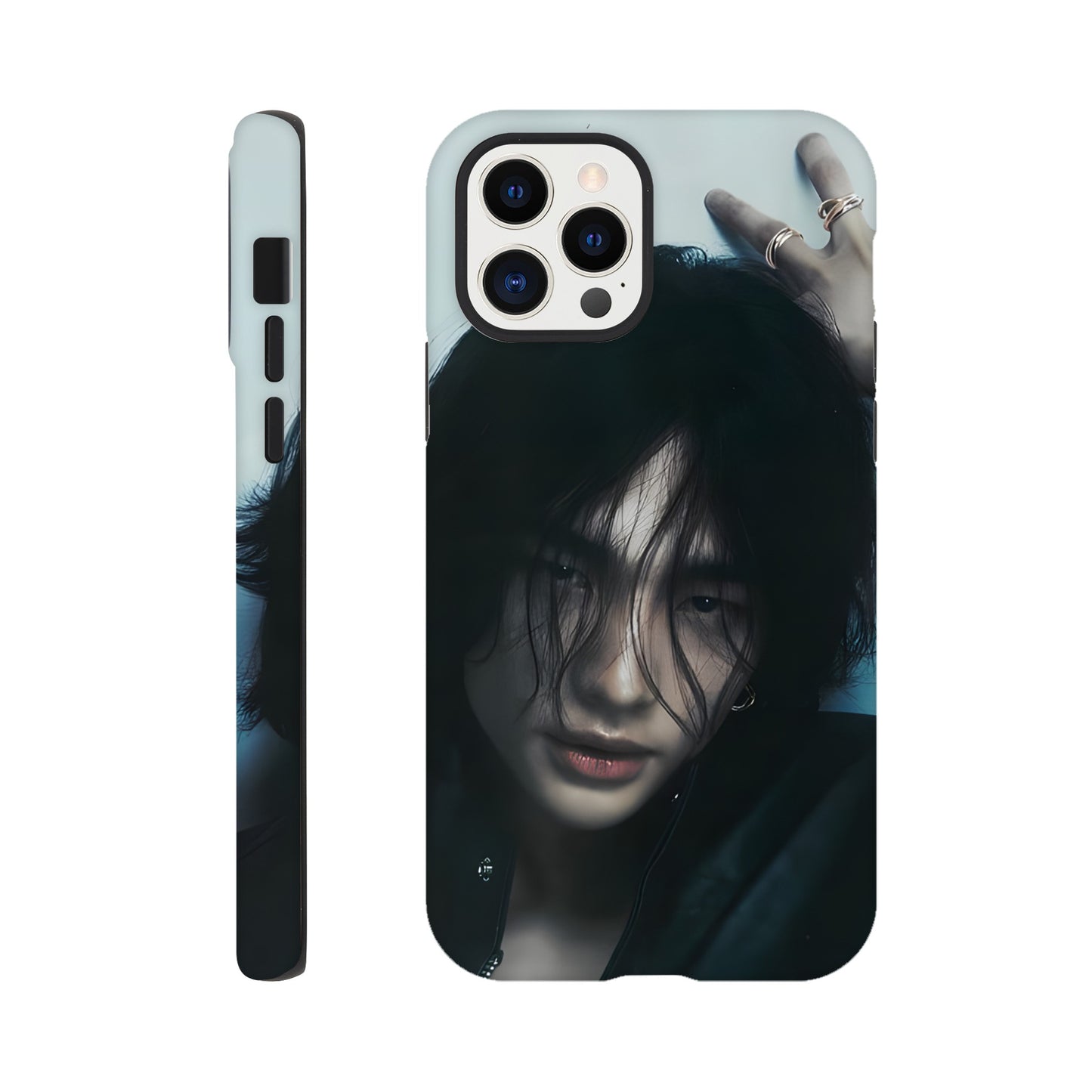 Shockproof Hyunjin iPhone case for K‑pop lovers