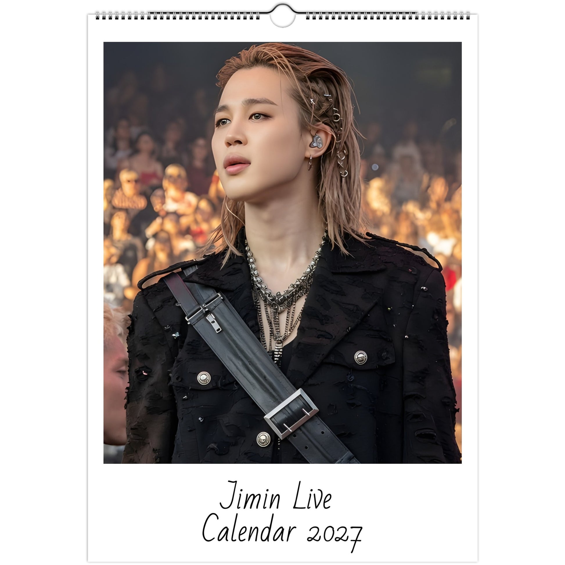 BTS Jimin 2027 calendar cover