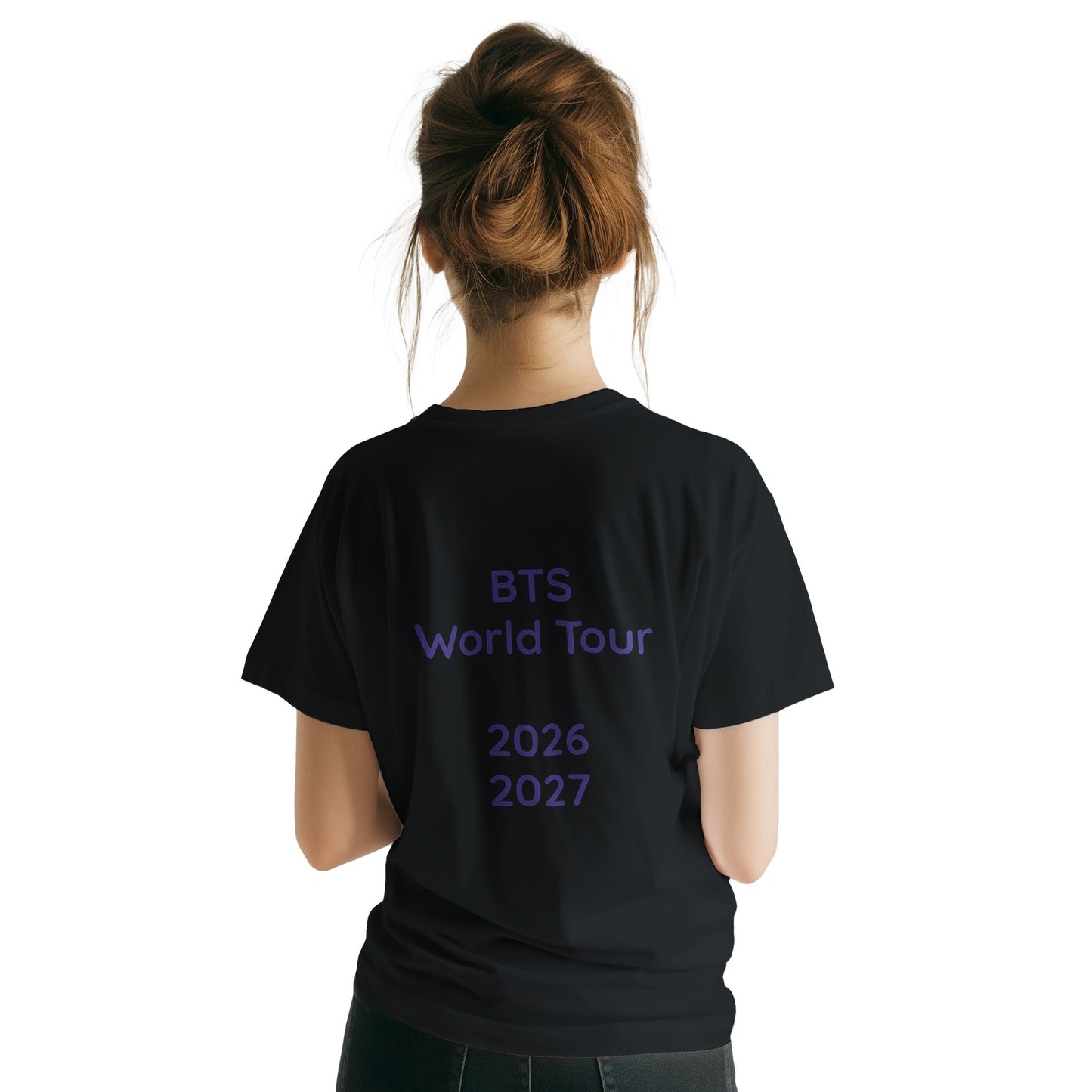 BTS Swim single graphic tee in black