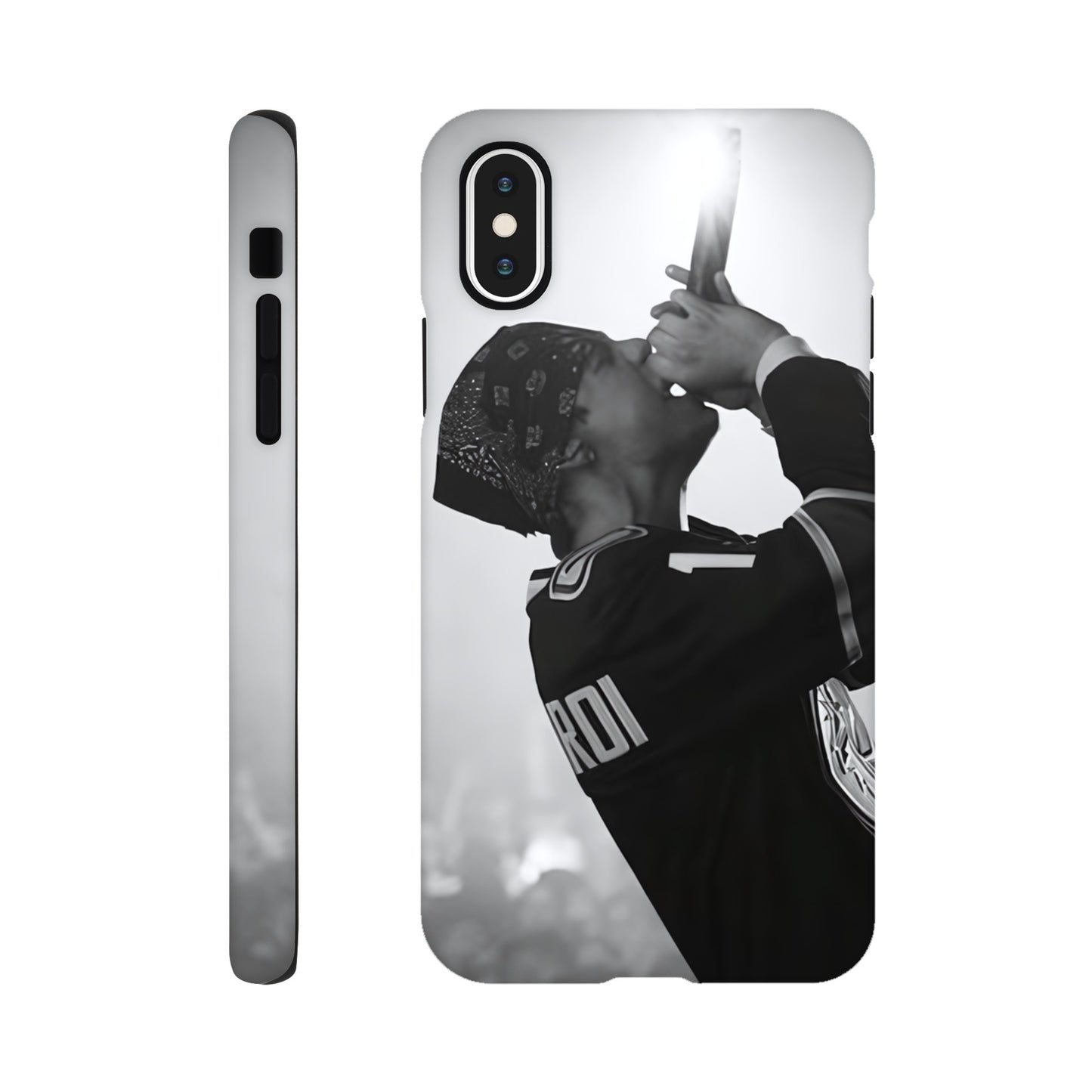 The Kid LAROI inspired iPhone tough case with bold design