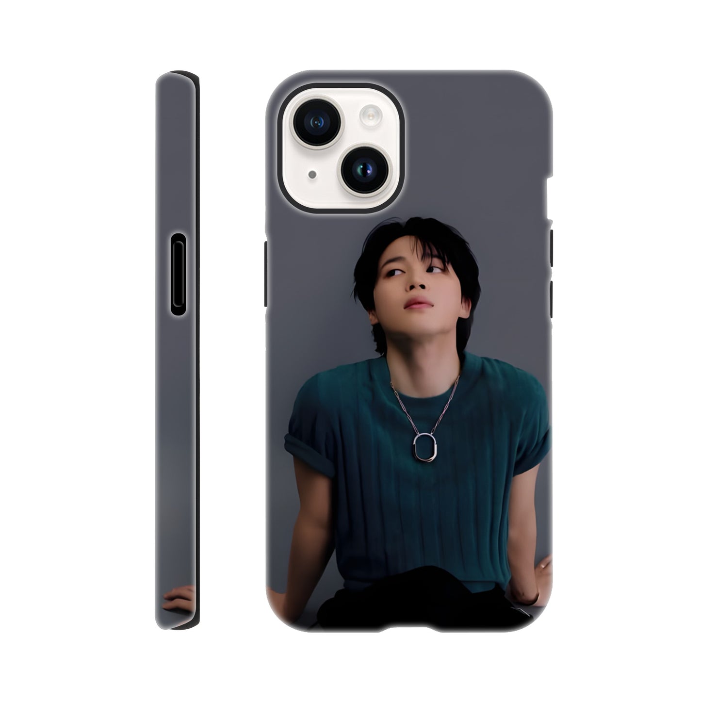 Shockproof Jimin iPhone case for K‑pop lovers