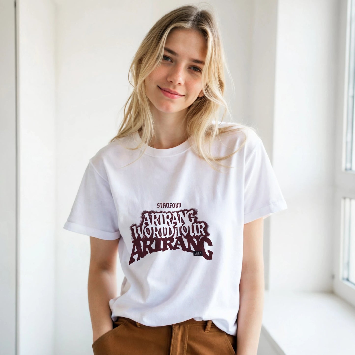 BTS sporty Stanford 26 graphic t‑shirt