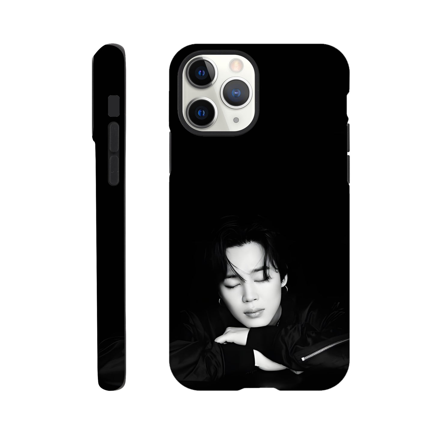 BTS Jimin iPhone case with durable hard shell