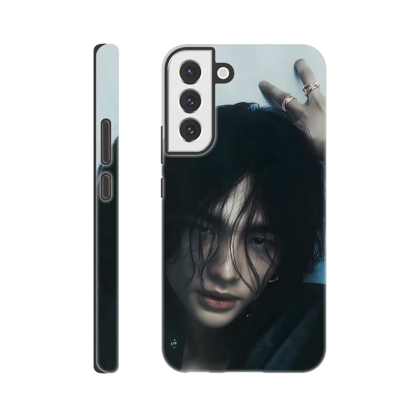Hyunjin Stray Kids Samsung cover with scratch‑resistant finish