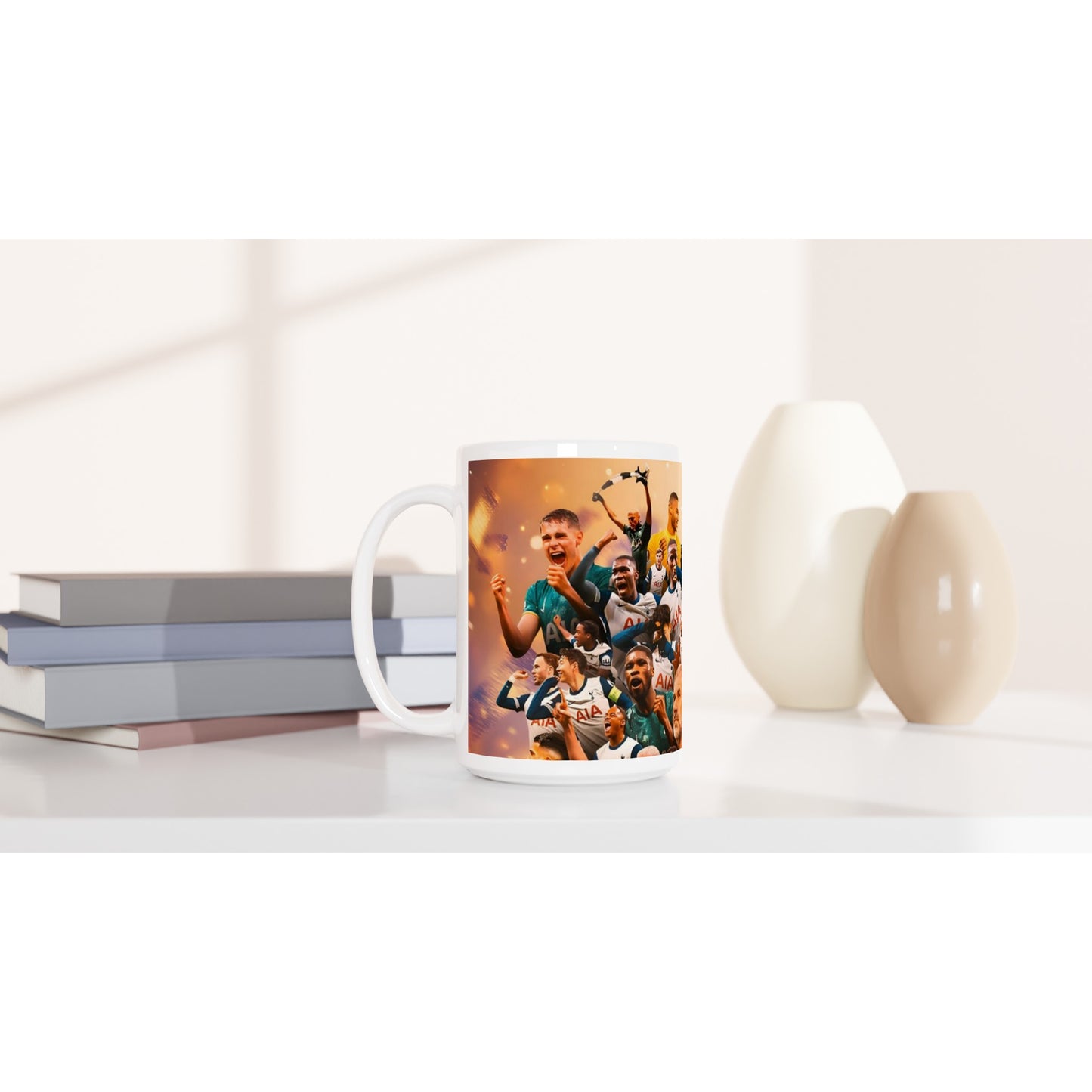 Spurs football club winners mug