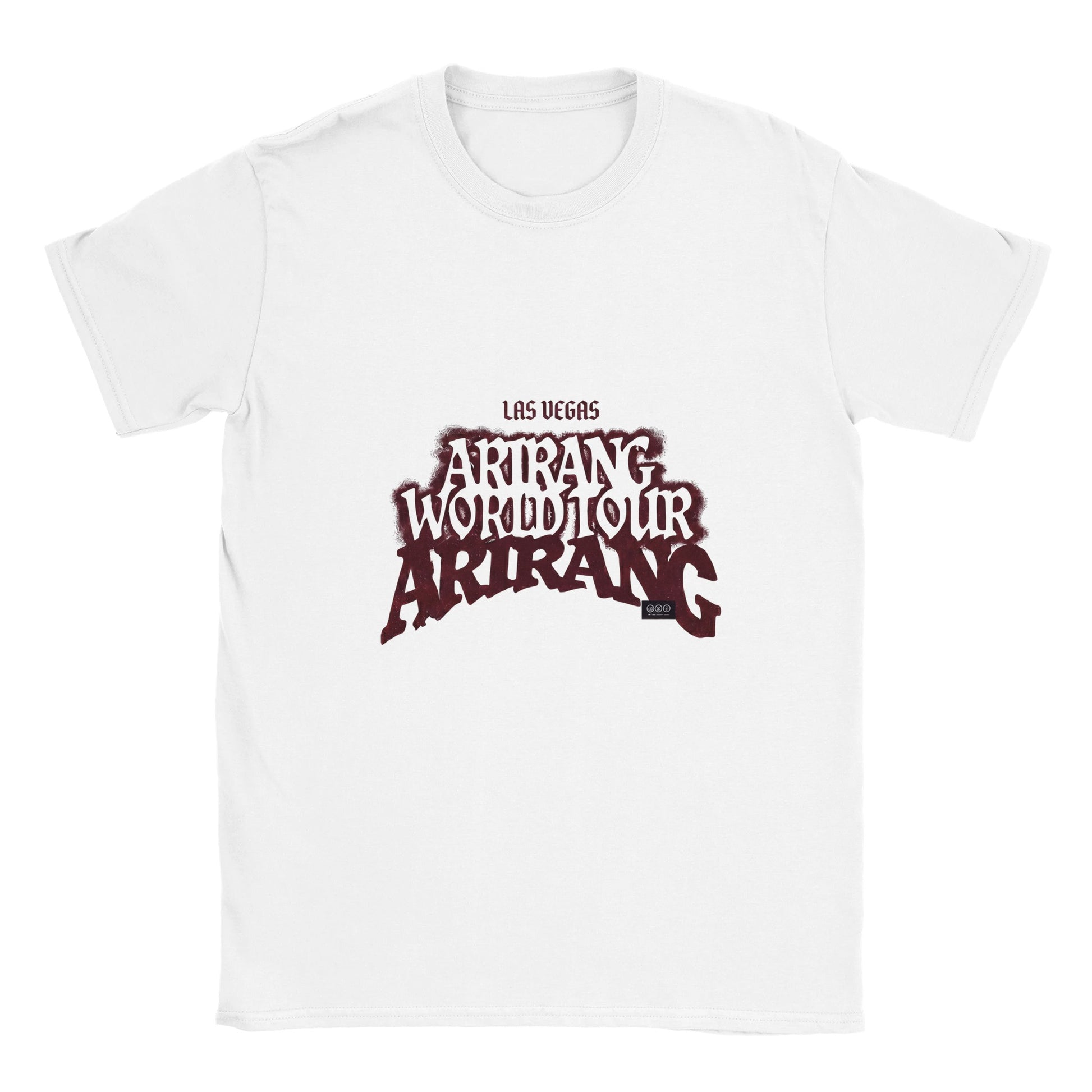 White BTS Arirang 2026 Las Vegas 26 t‑shirt