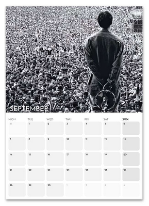 Oasis September 2026 calendar page