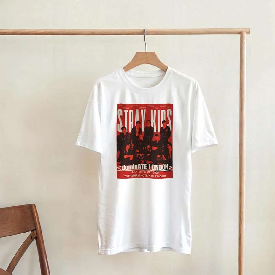 Unisex Stray Kids London tour 2025 shirt