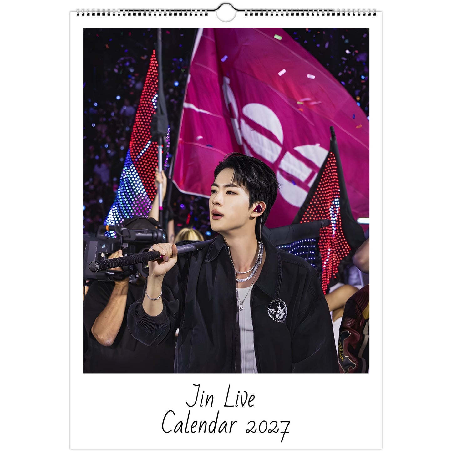 BTS Jin 2027 calendar cover