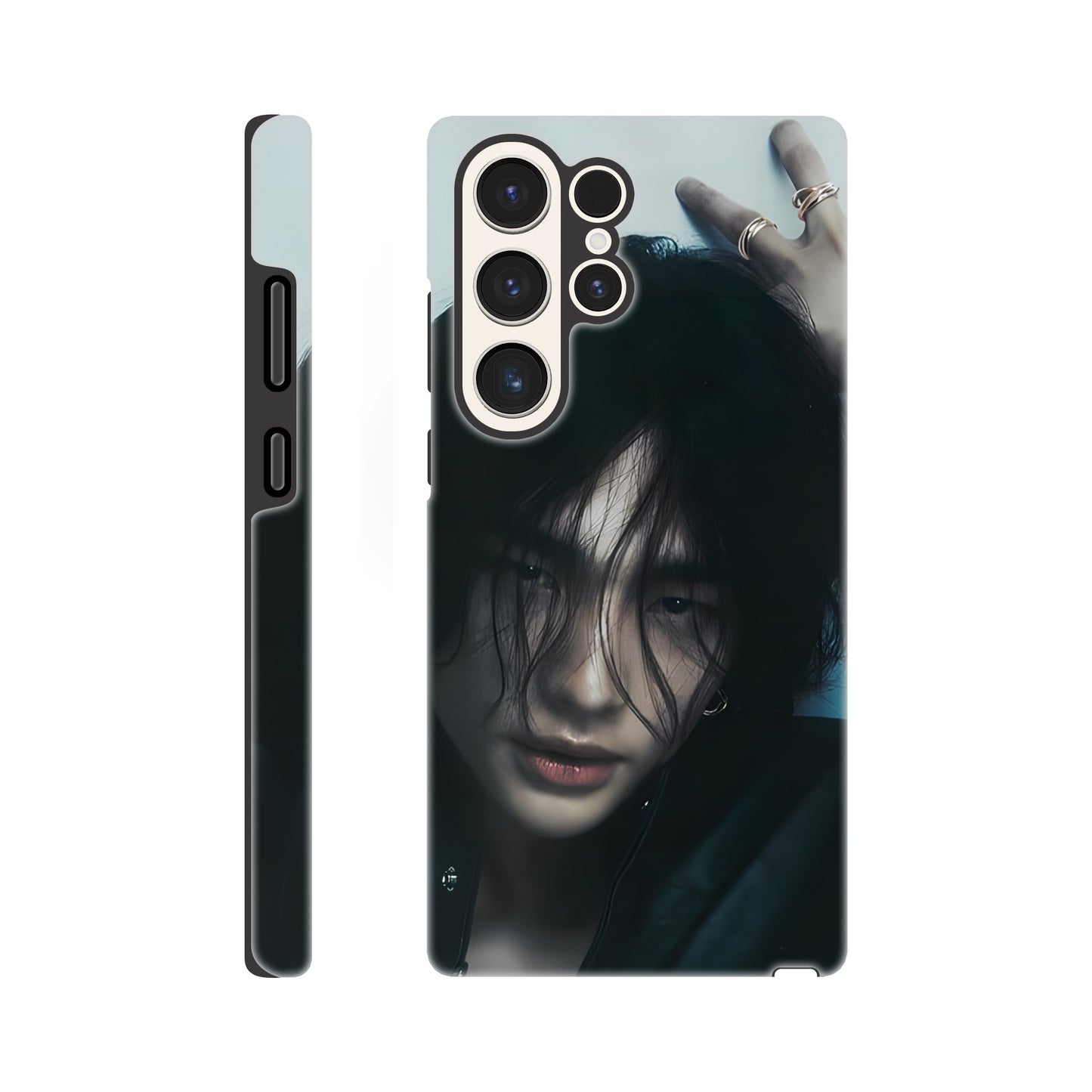 Hyunjin Samsung phone case with shock‑absorbing inner layer