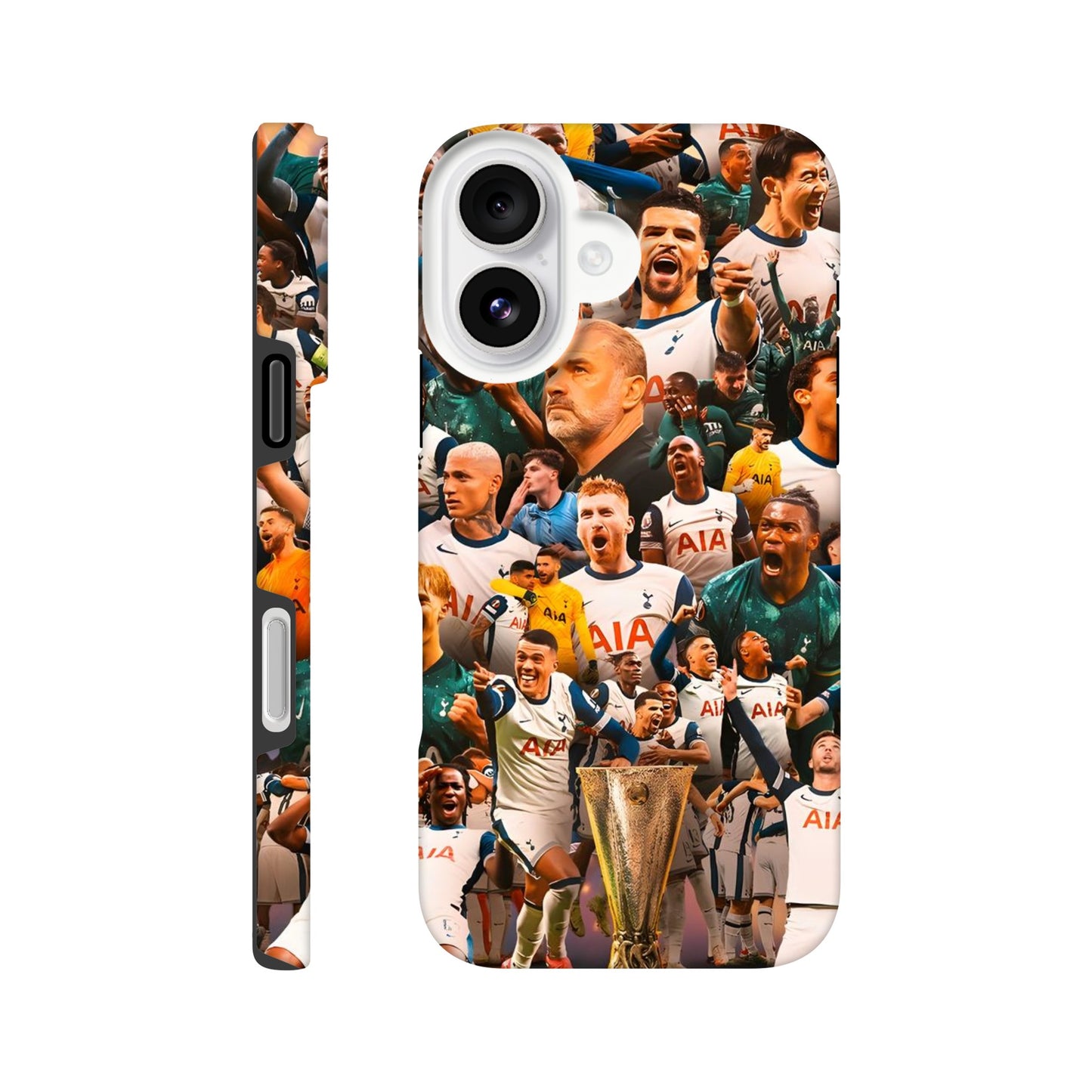 Spurs players montage iPhone tough case