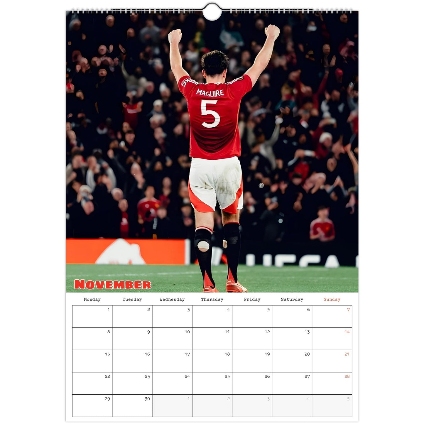 Manchester United November page 