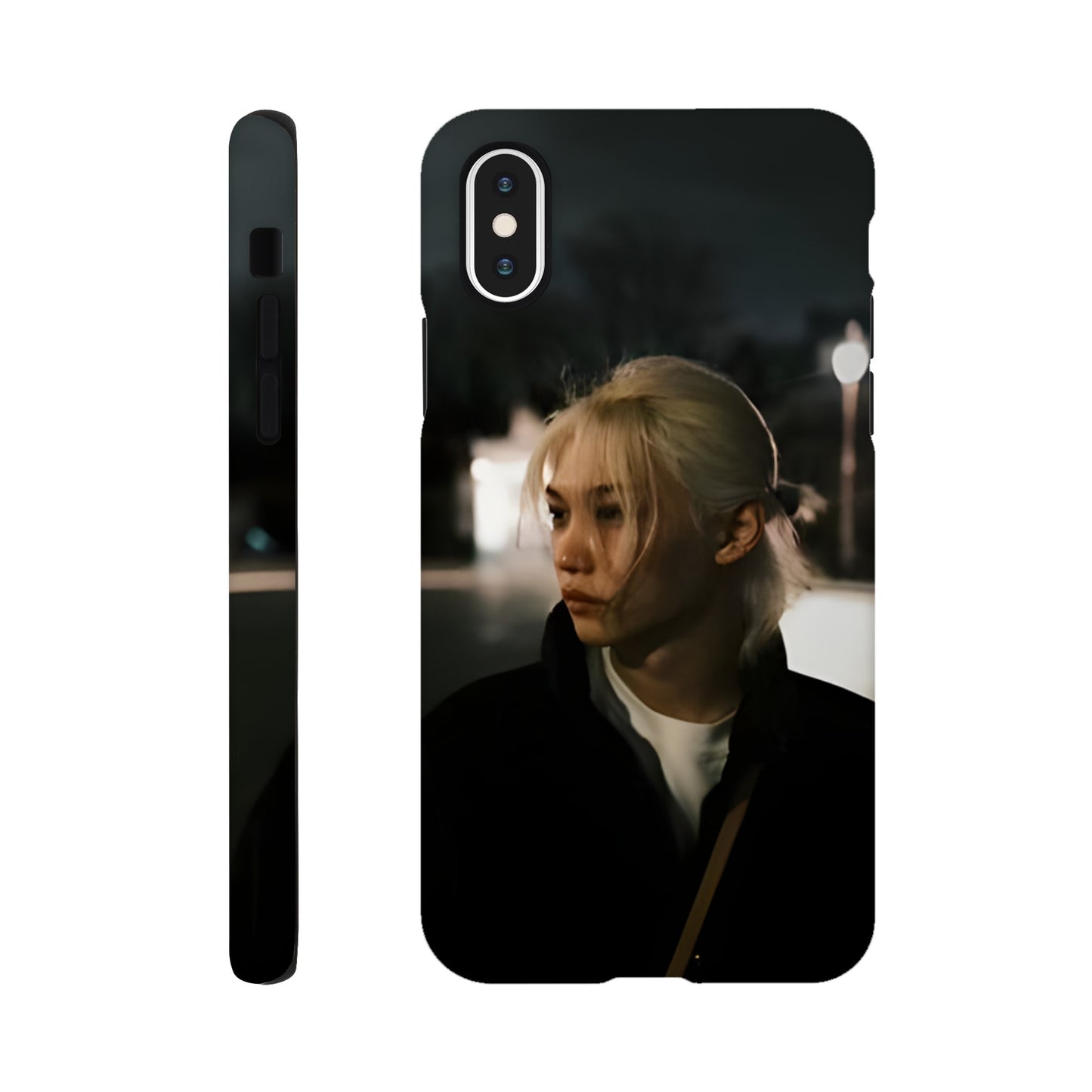 Felix Stray Kids tough case with anti‑scratch coating