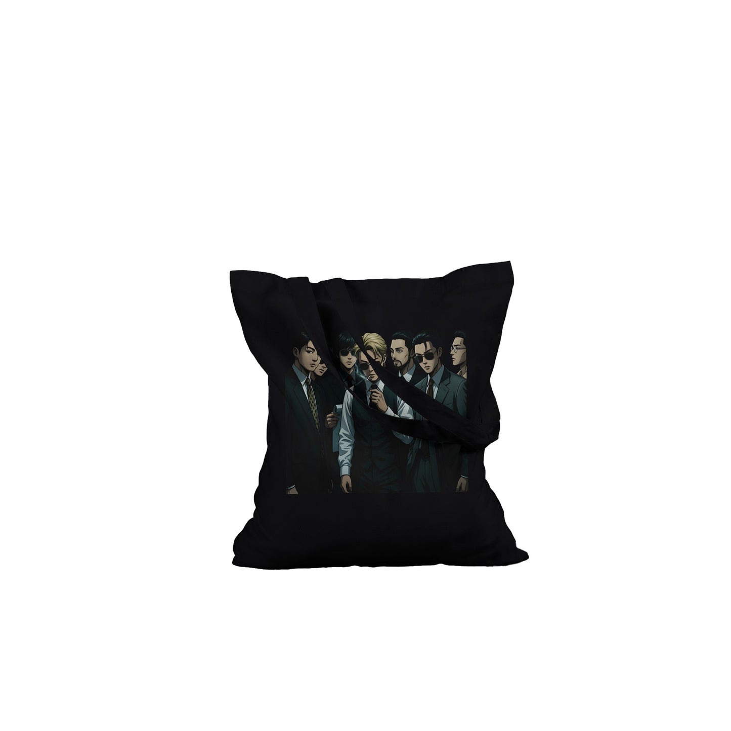 Unisex BTS graphic tote bag for fans