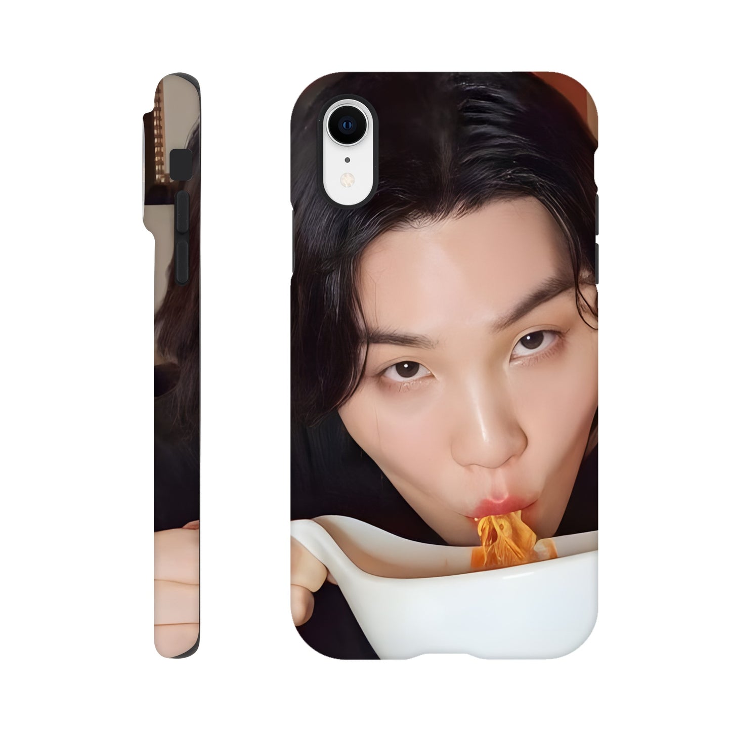 Yoongi eating noodles iPhone cover