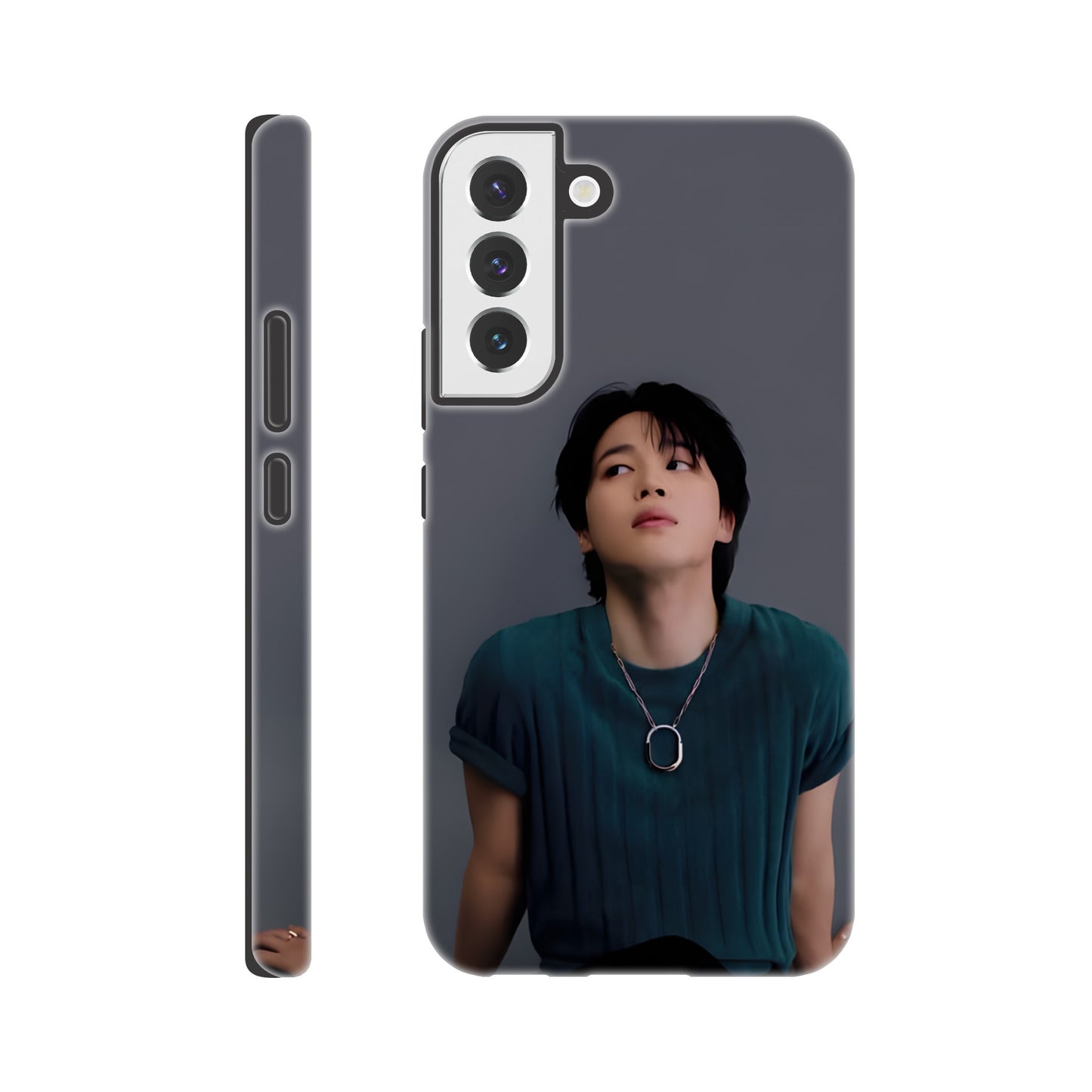 BTS Jimin Samsung cover with scratch‑resistant finish