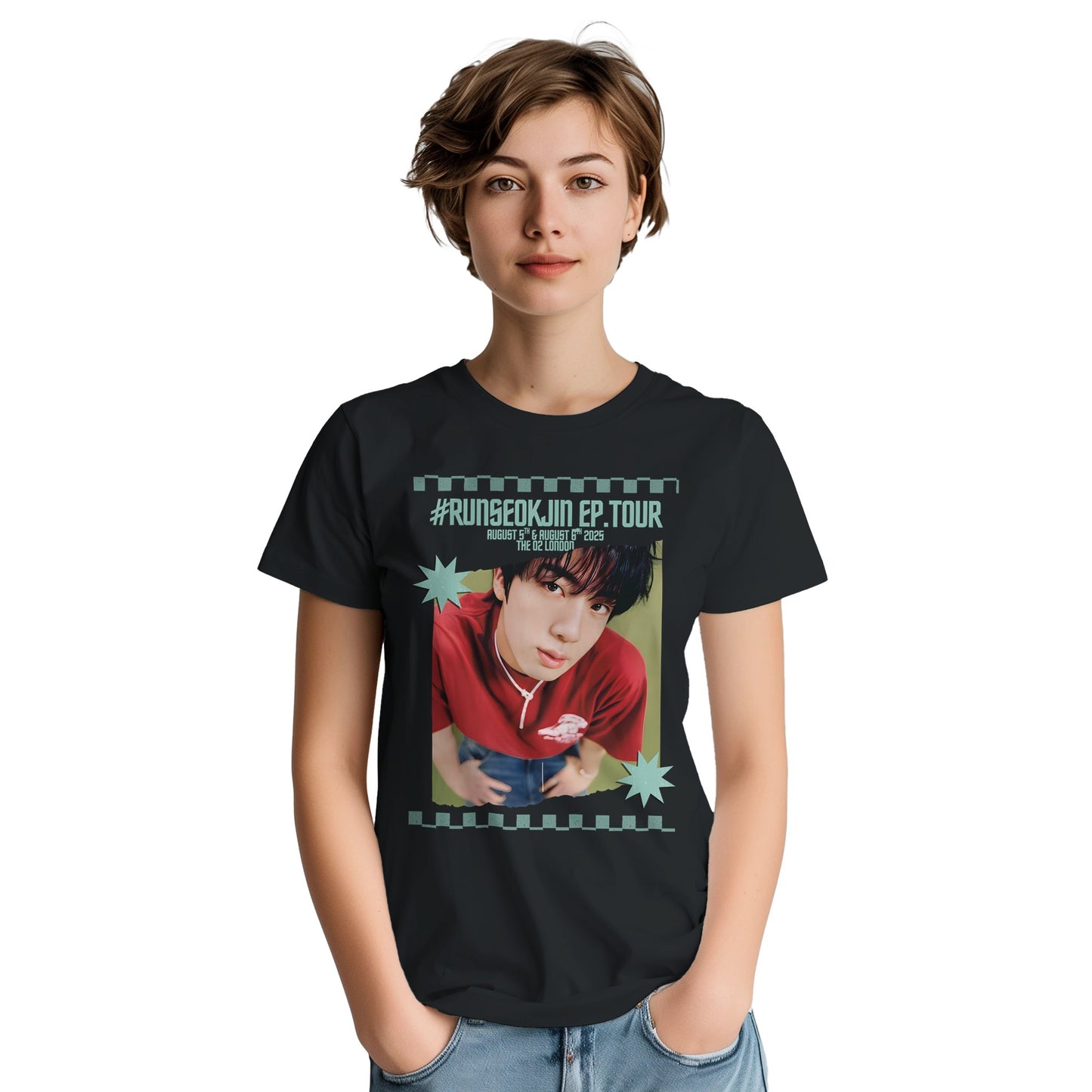 BTS Jin fan t‑shirt for ARMY