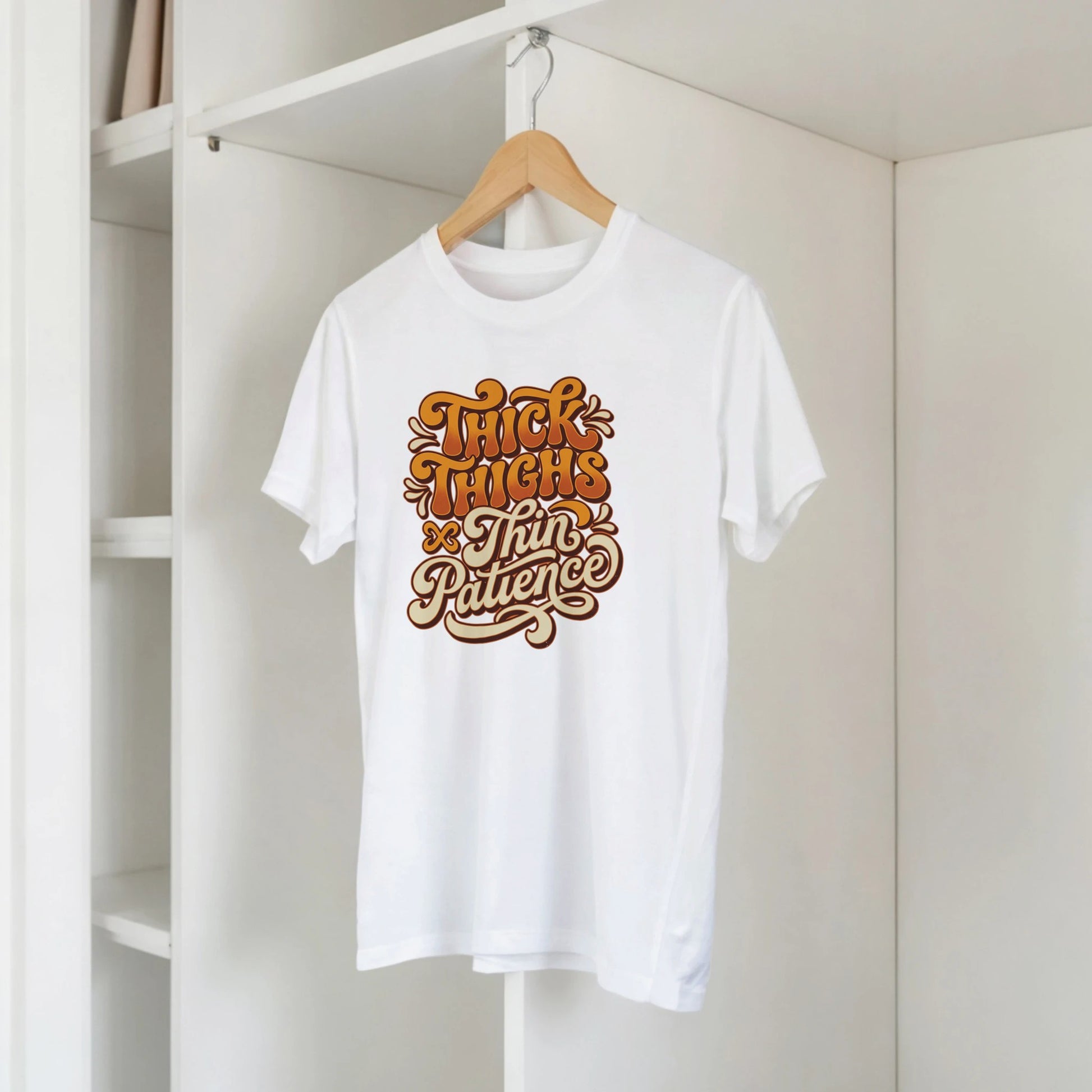 Retro style confident slogan t‑shirt for women