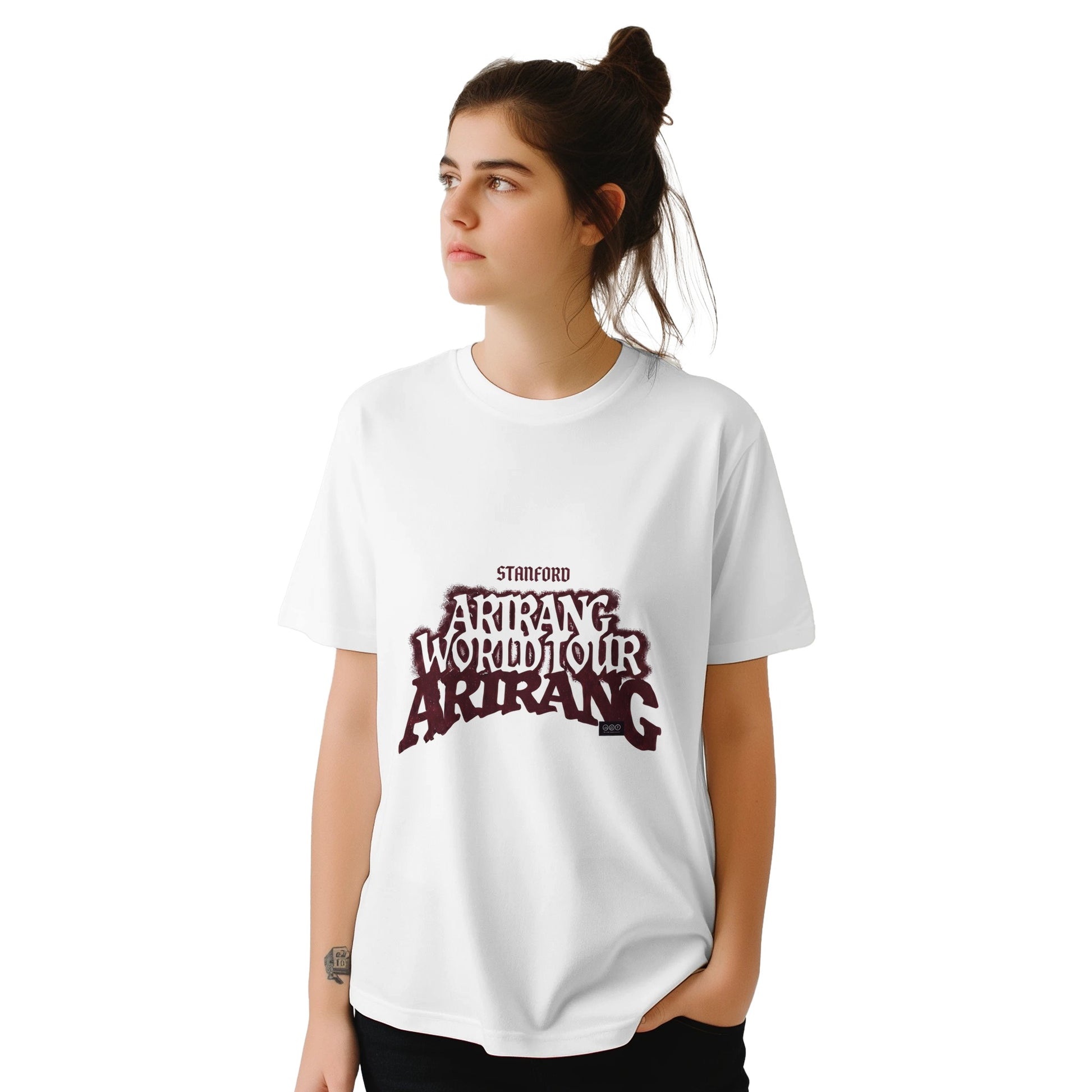 BTS Stanford 26 front and back print tee