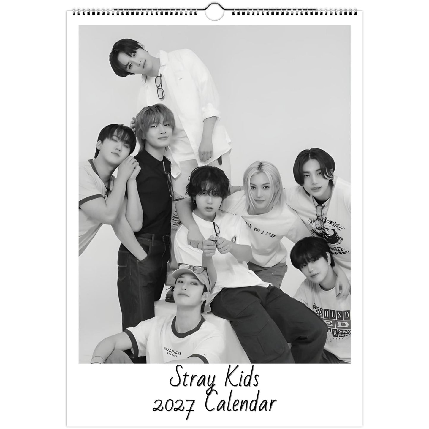 Stray Kids 2027 calendar cover