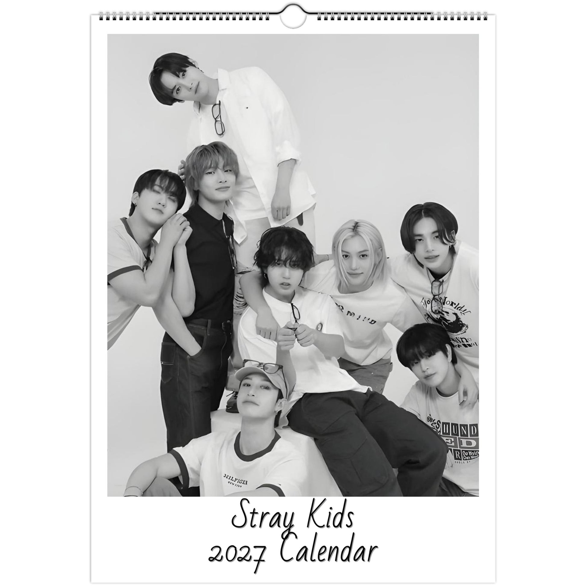 Stray Kids 2027 calendar cover